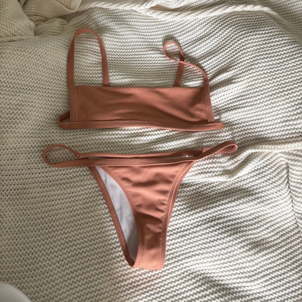 SHEIN Rust Bikini Set